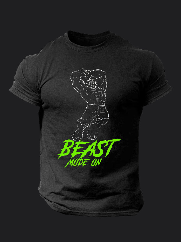 Beast Mode ON BombApe Gym T-shirt