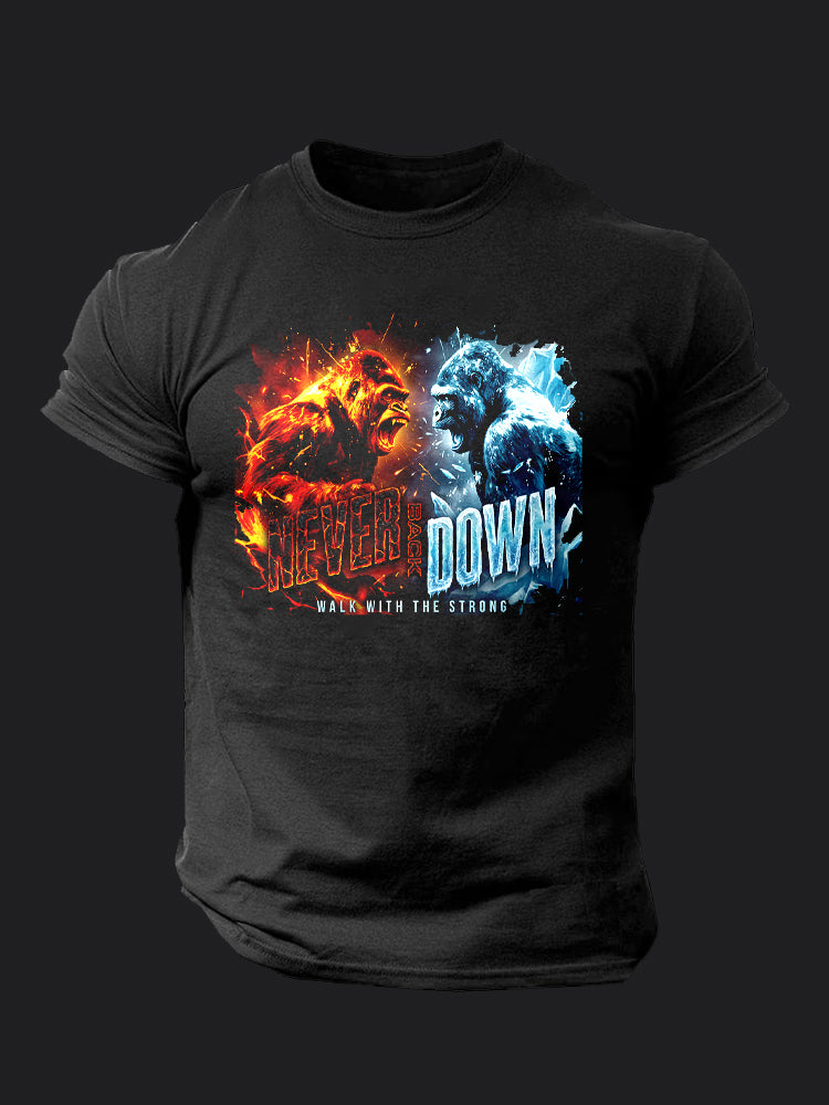 Walk With the Strong BombApe Gym T-shirt