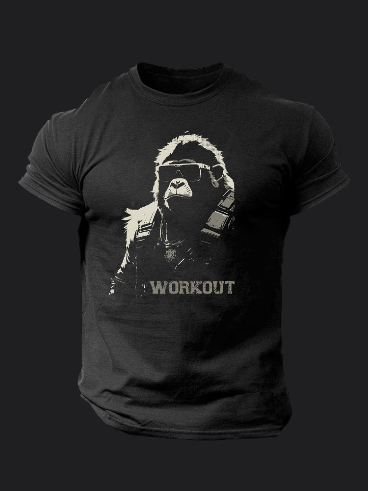 Gorilla Workout BombApe Gym T-shirt