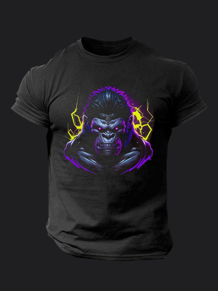 Devil Gorilla BombApe Gym T-shirt