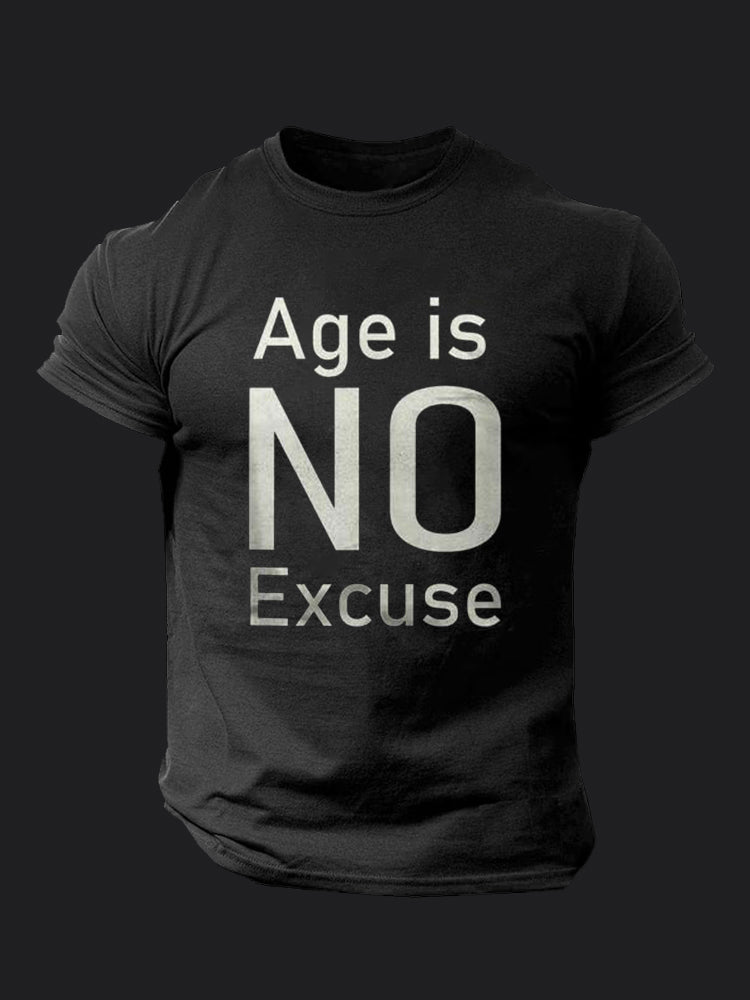 Age is No Excuse BombApe Gym T-shirt