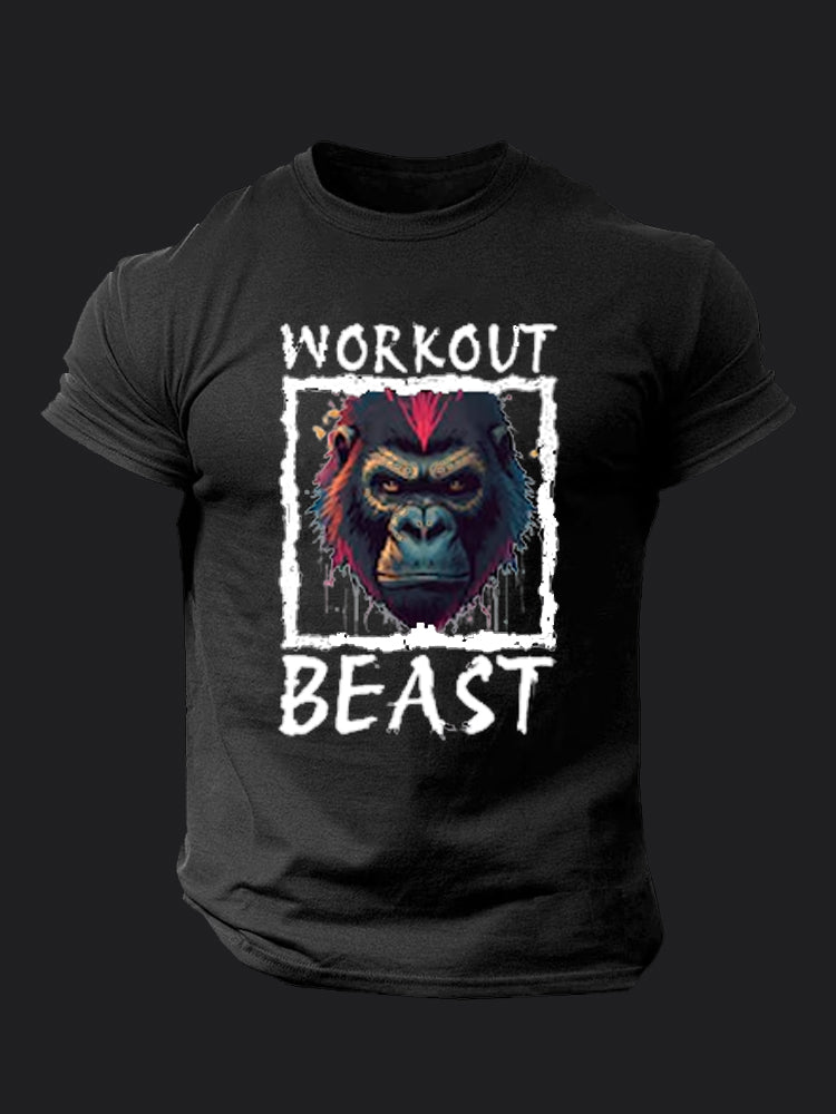 Workout Beast BombApe Gym T-shirt