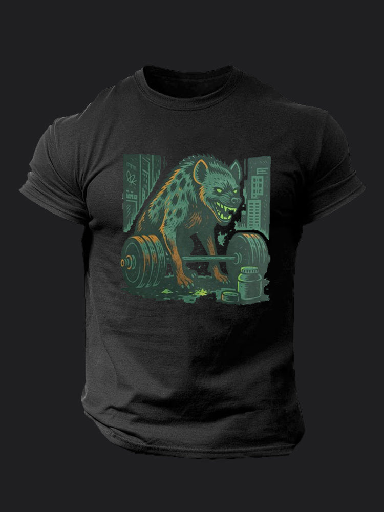 Hyena Weightlifting BombApe Gym T-shirt