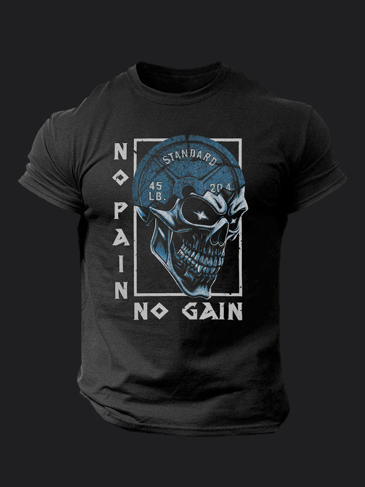 No Pain No Gain BombApe Gym T-shirt