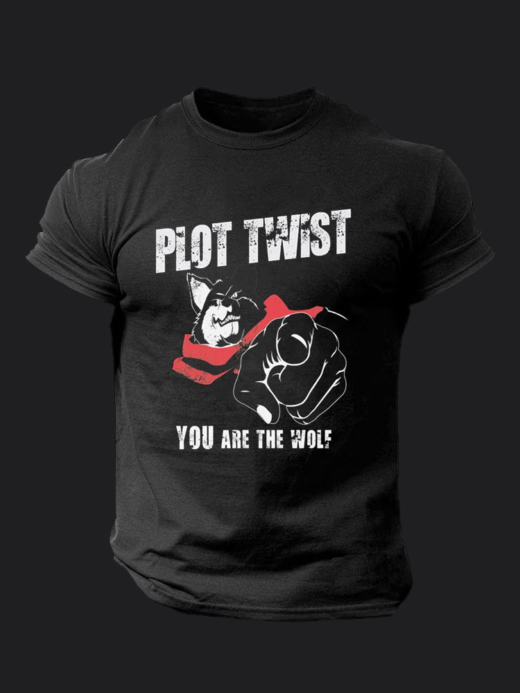 You are the WOLF BombApe Gym T-shirt