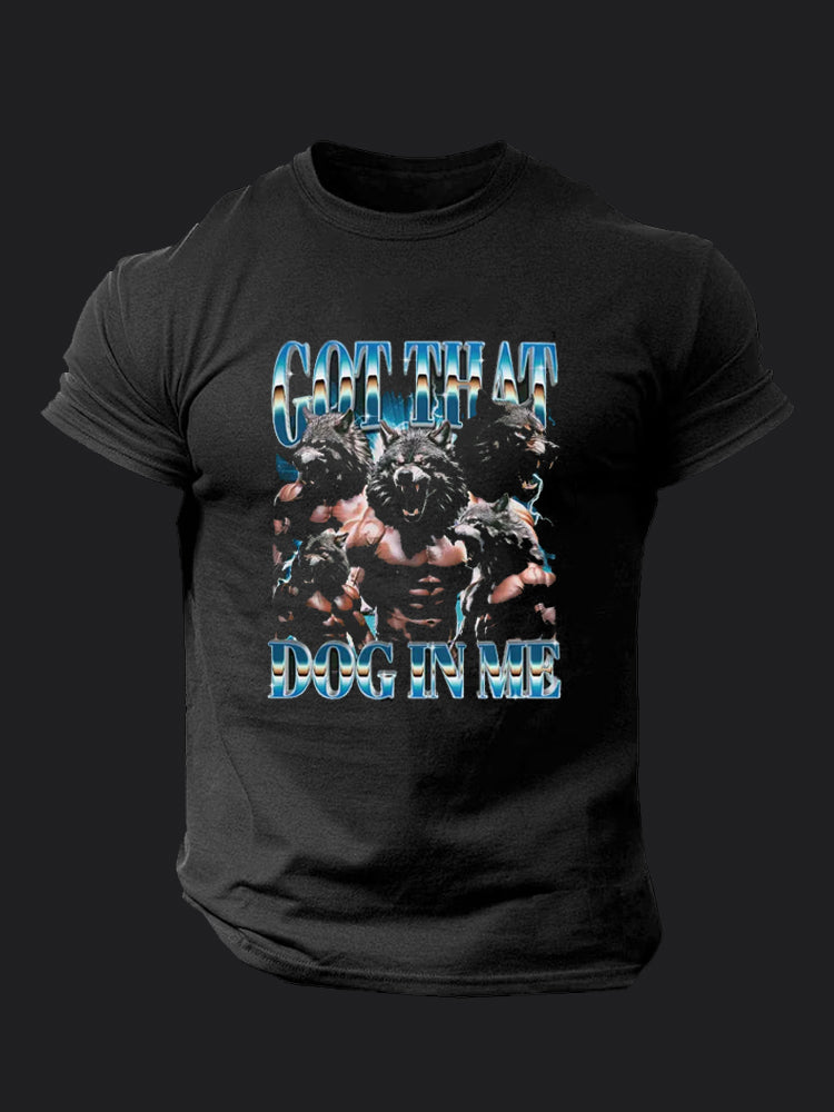 Got That Dog In Me BombApe Gym T-shirt