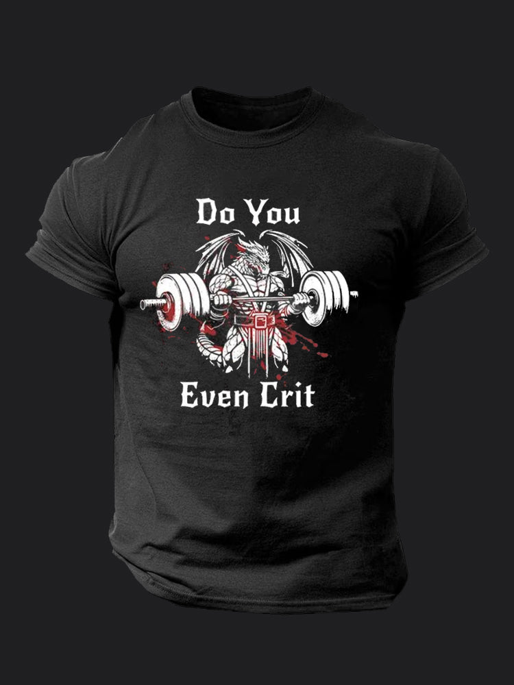 Do You Even Crit BombApe Gym T-shirt