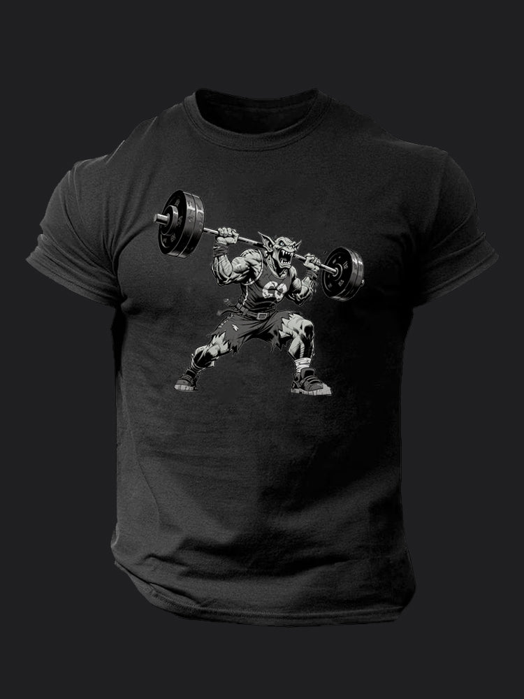 Squat Goblin BombApe Gym T-shirt
