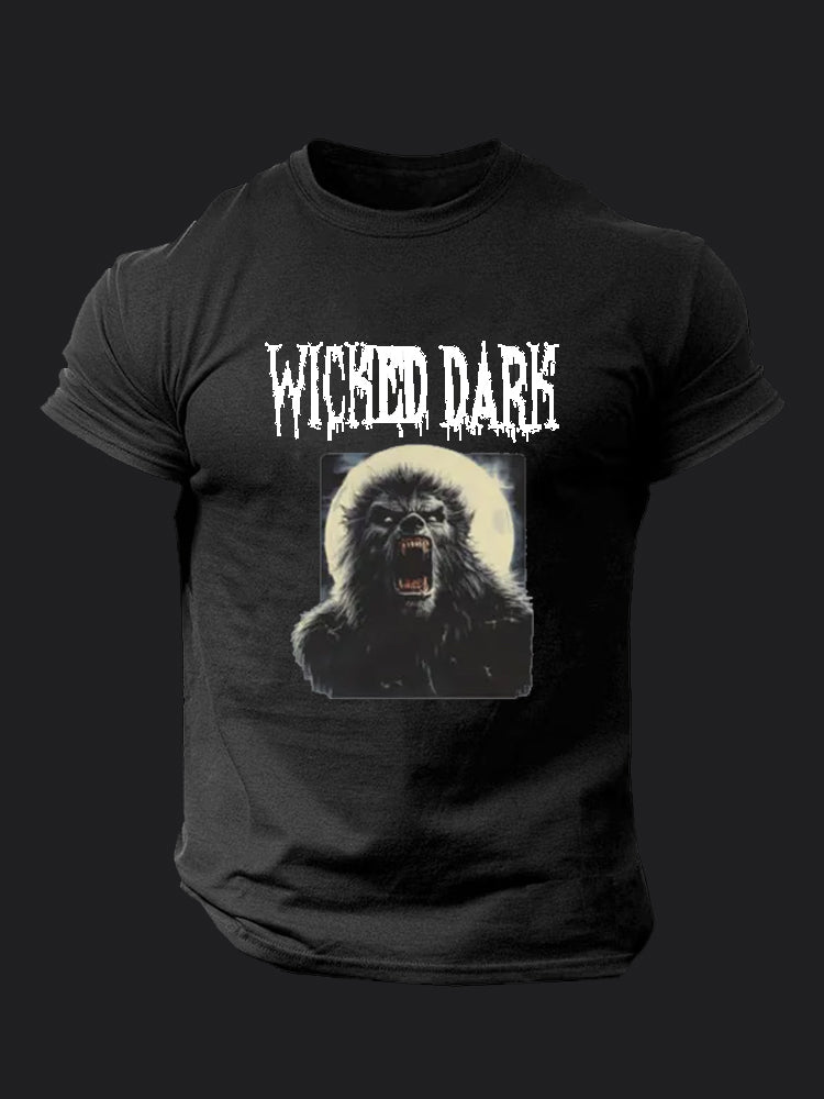 Howling Wolfman BombApe Gym T-shirt
