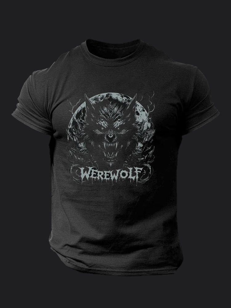 Horror Werewolf BombApe Gym T-shirt