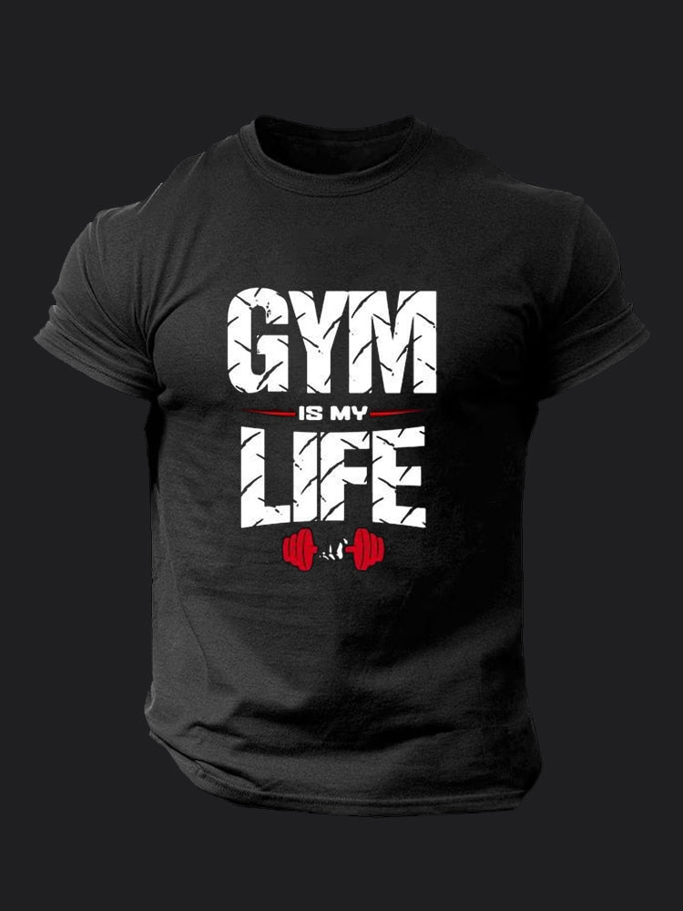 Gym is My Life BombApe Gym T-shirt