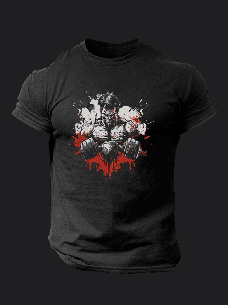 Powerlifting BombApe Gym T-shirt