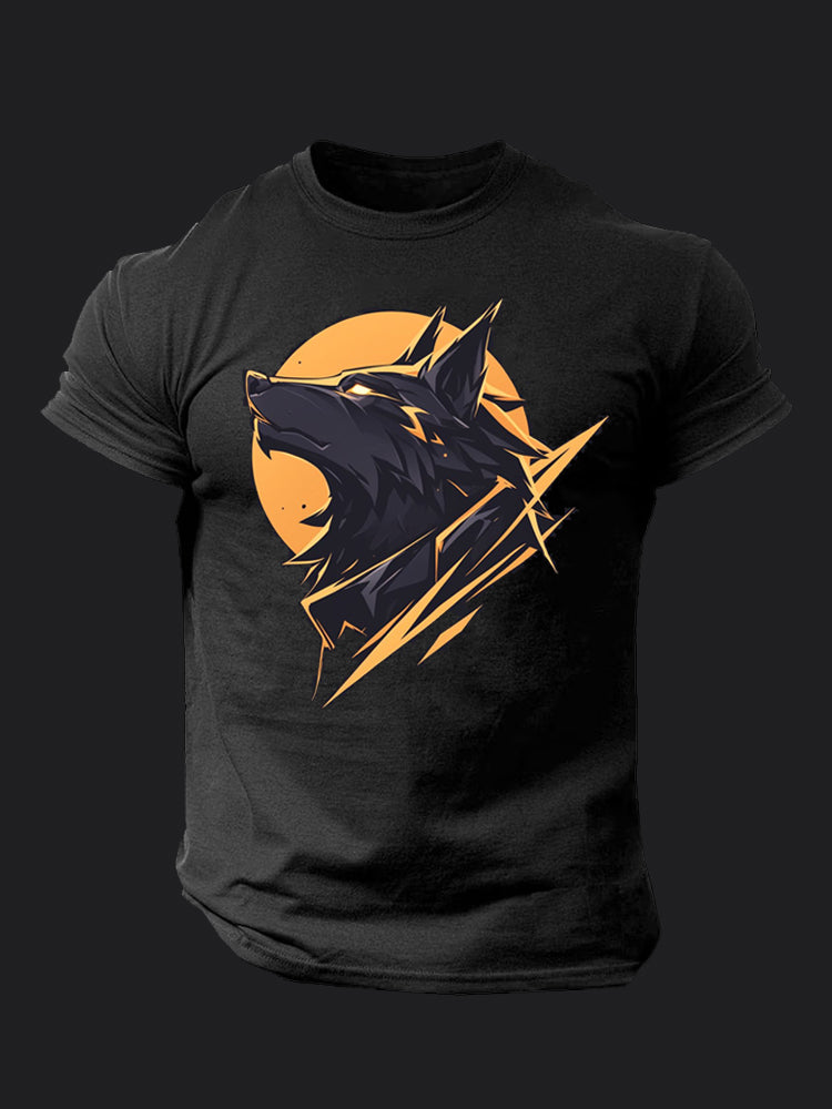 Powerful Wolf BombApe Gym T-shirt