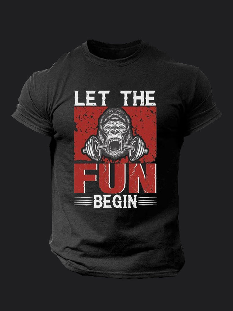 Gorilla Workout BombApe Gym T-shirt