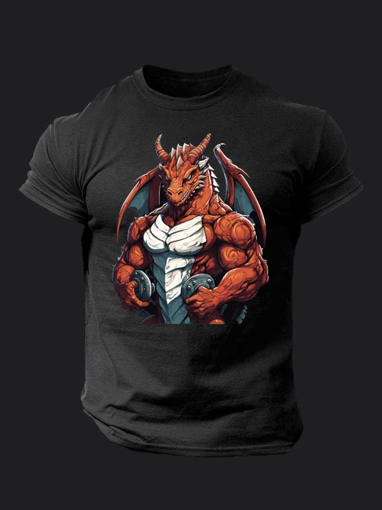 Dragon Powerlifting BombApe Gym T-shirt