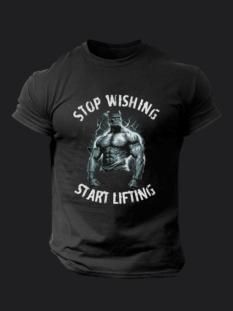 Start Lifting BombApe GymT-shirt