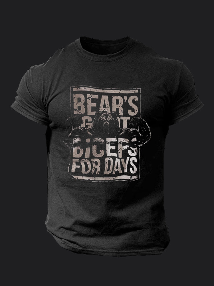 Biceps For Days BombApe Gym T-shirt