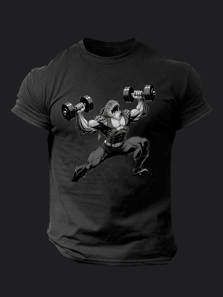 Gym Murloc BombApe Gym T-shirt