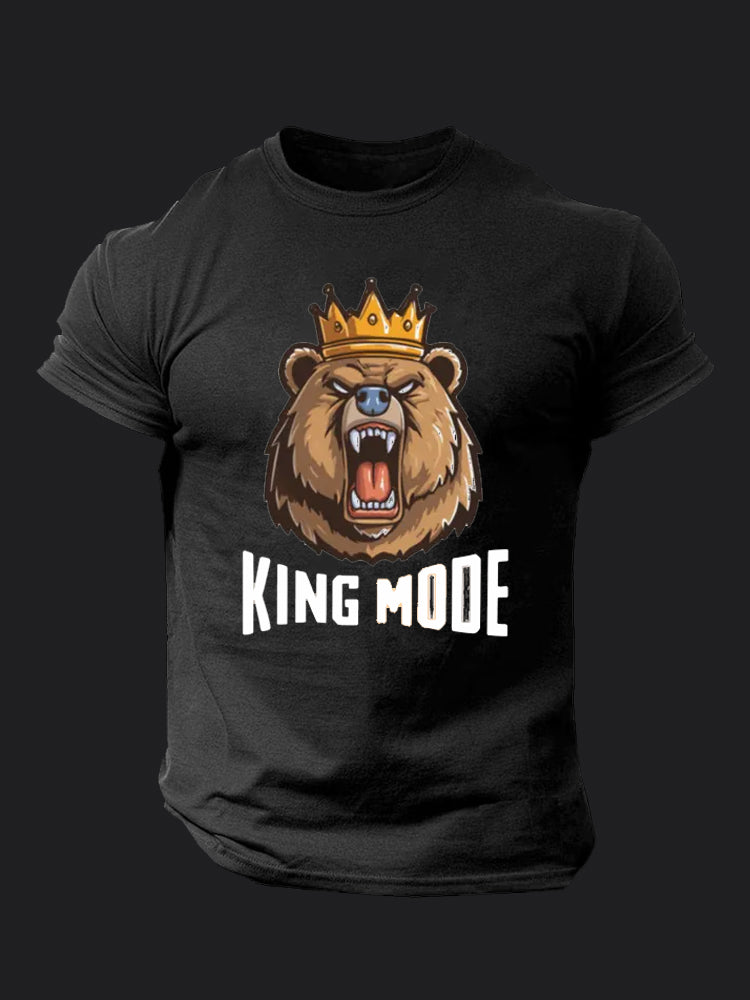 King Mode BombApe Gym T-shirt