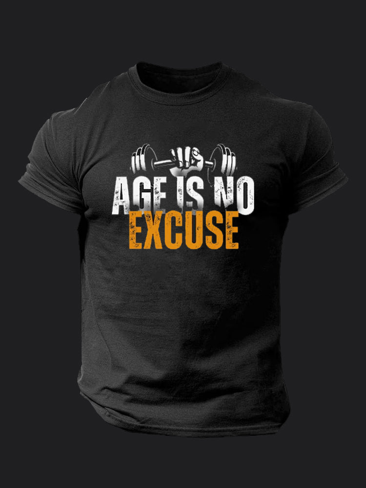 Age Is No Excuse BombApe Gym T-shirt