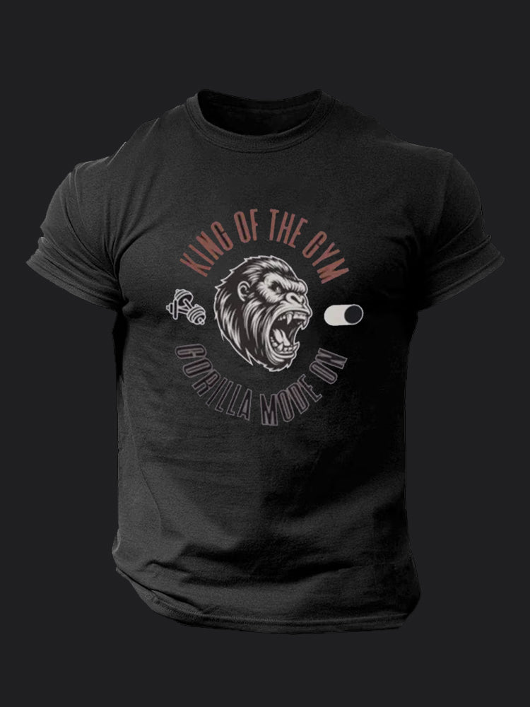Gorilla Mode On BombApe Gym T-shirt