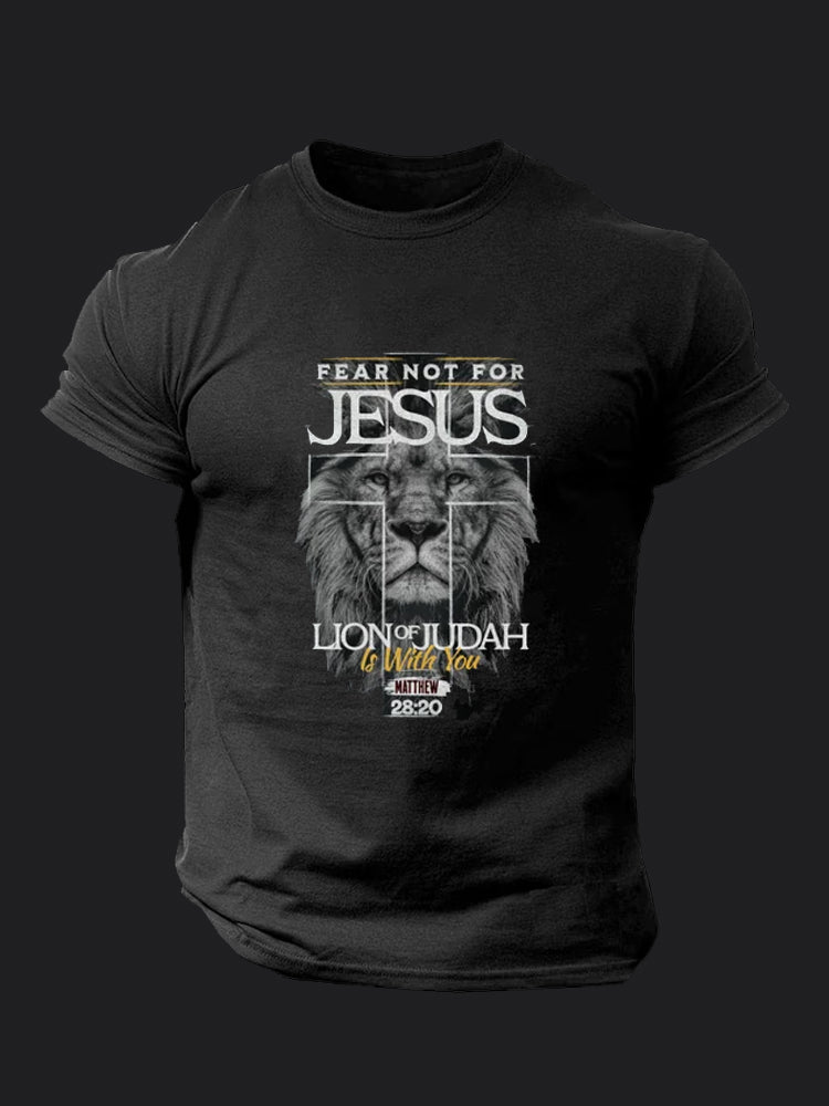 Fear Not For Jesus BombApe Gym T-shirt