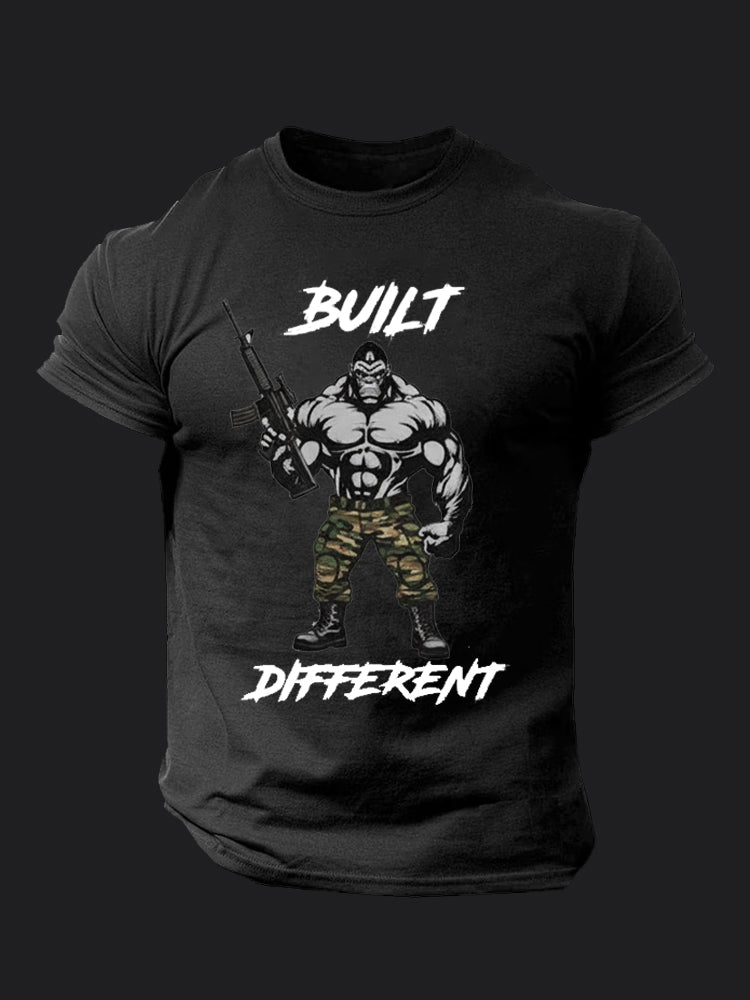 Built Different BombApe Gym T-shirt