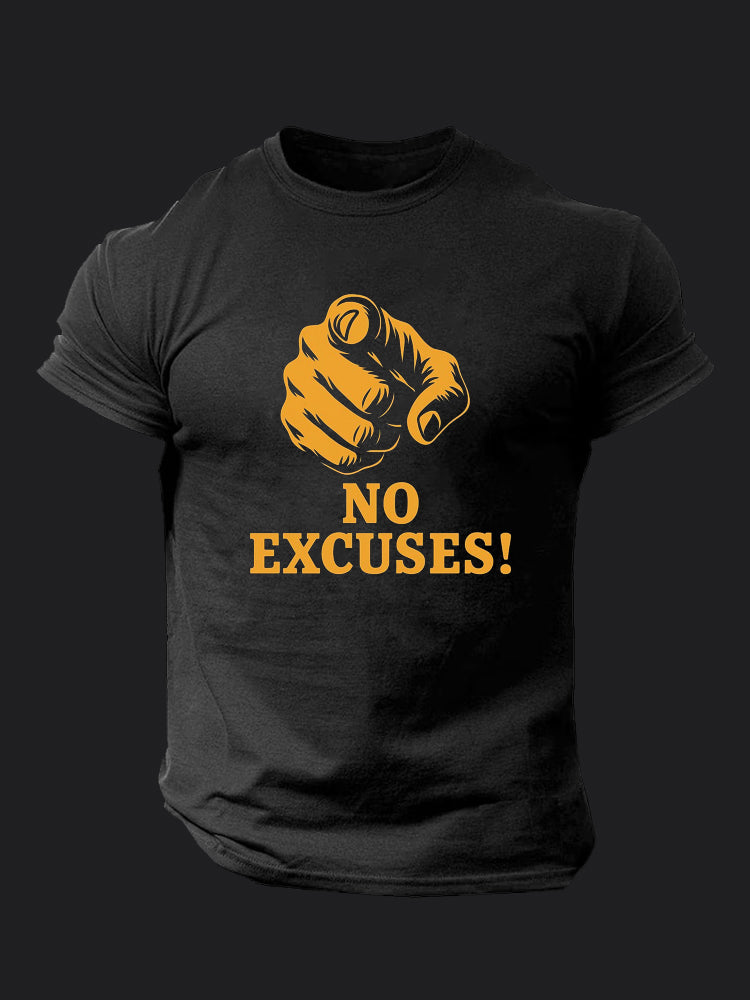 No Excuses BombApe Gym T-shirt