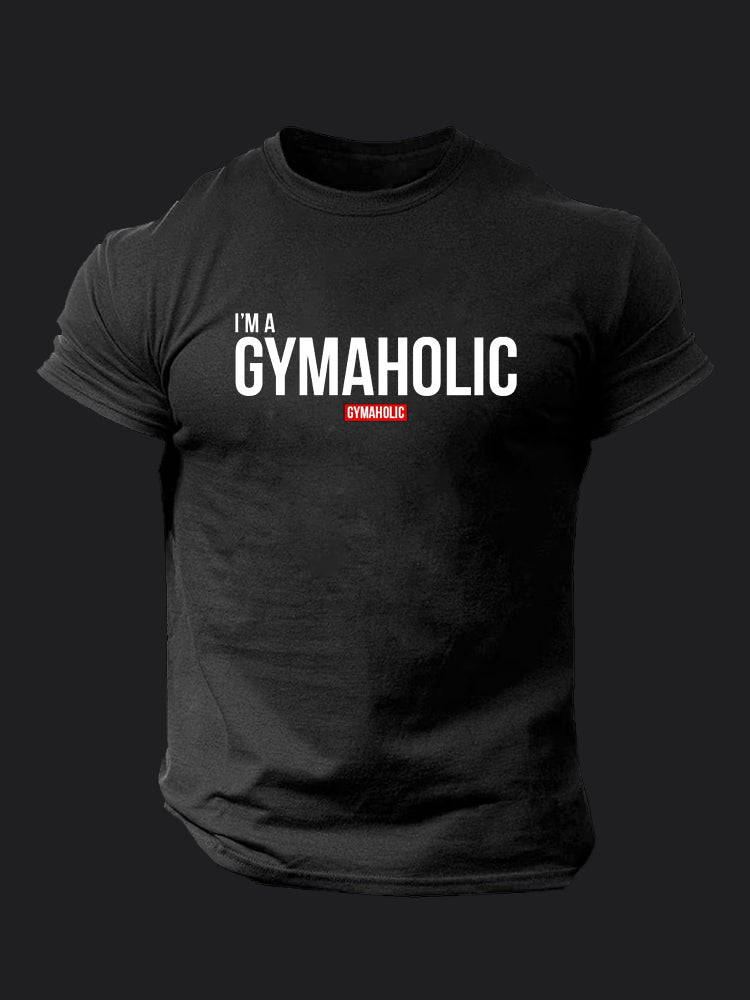 I'm A Gymaholic BombApe Gym T-shirt