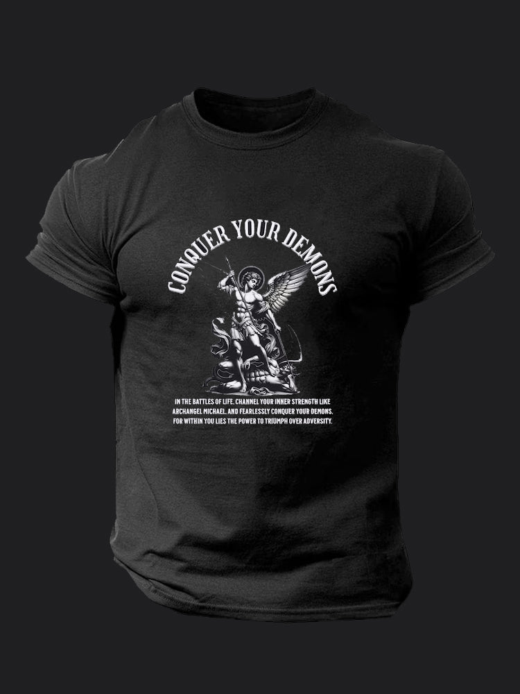 Conquer Your Demons BombApe GymT-shirt
