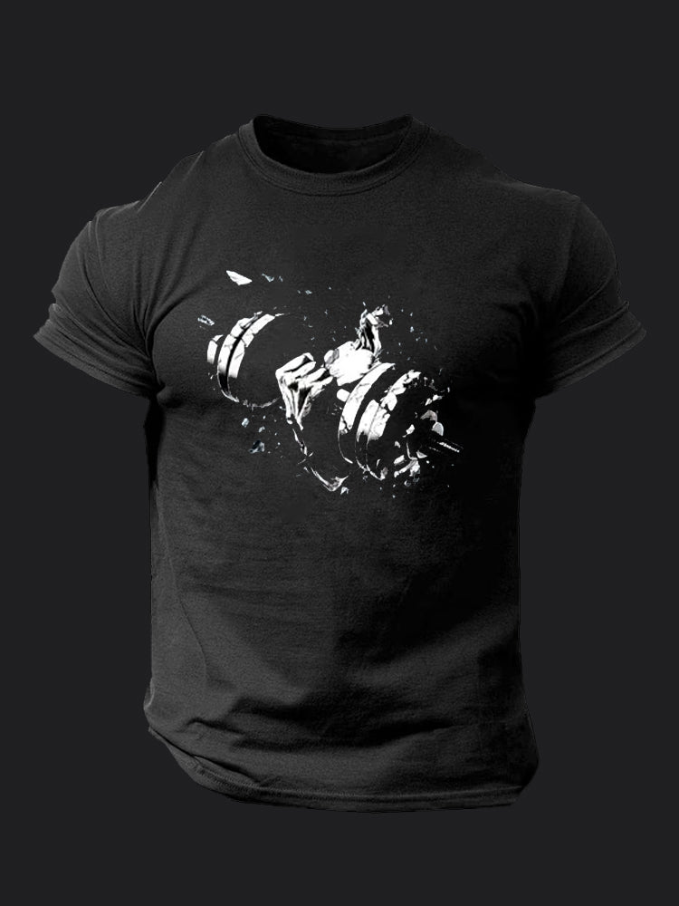 Dumbbell BombApe Gym T-shirt