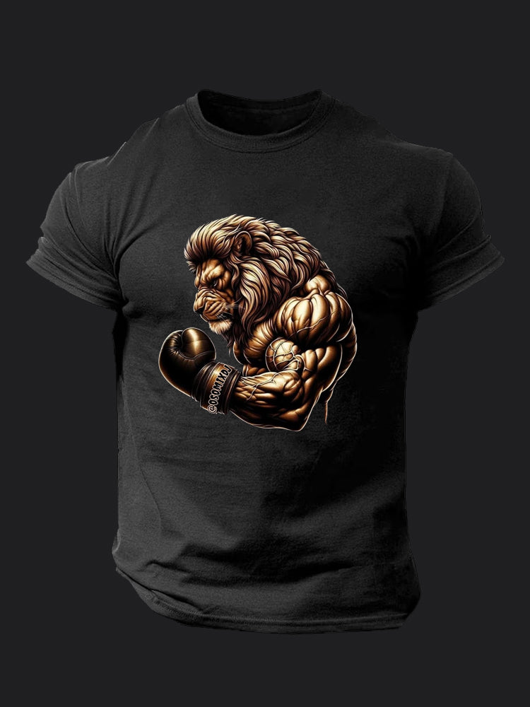 Lion Boxer BombApe Gym T-shirt