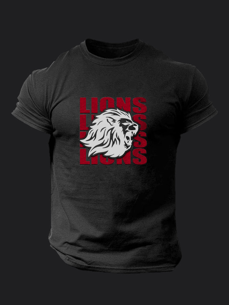 Lions Mascot BombApe Gym T-shirt