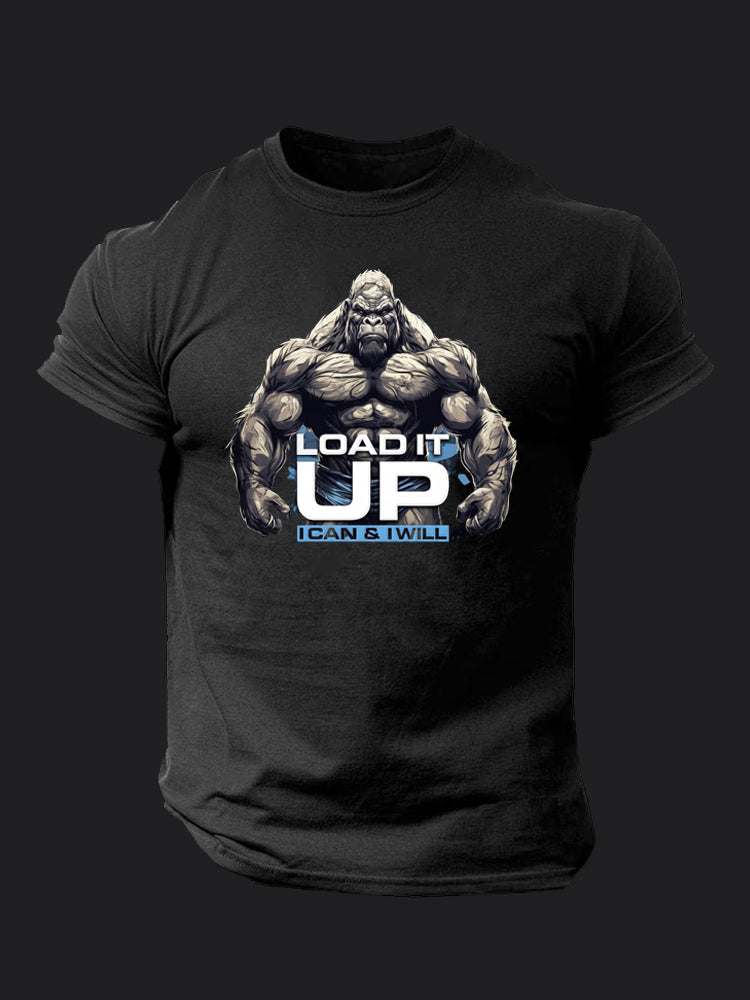 Load It Up BombApe Gym T-shirt