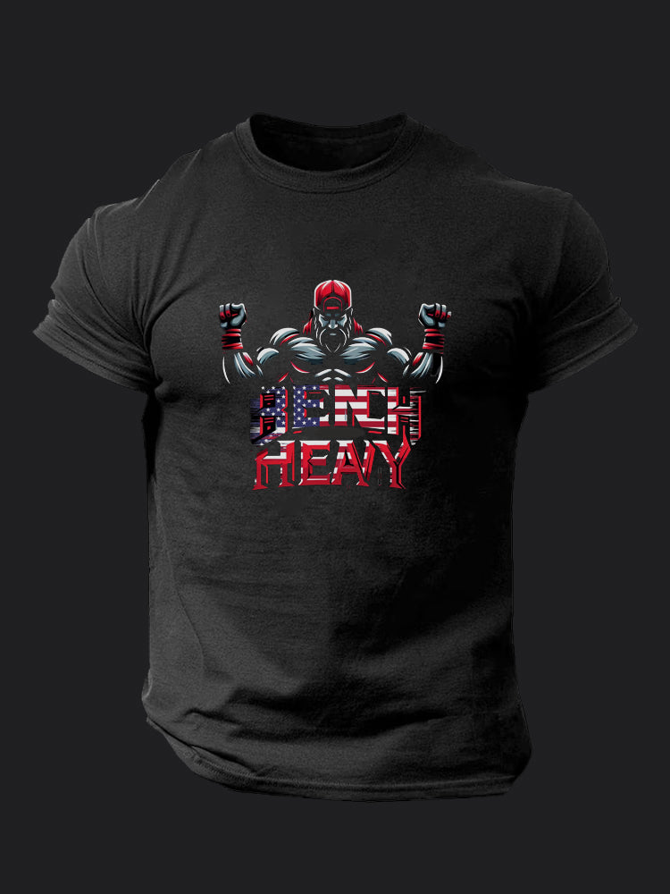Bench Heavy BombApe Gym T-shirt