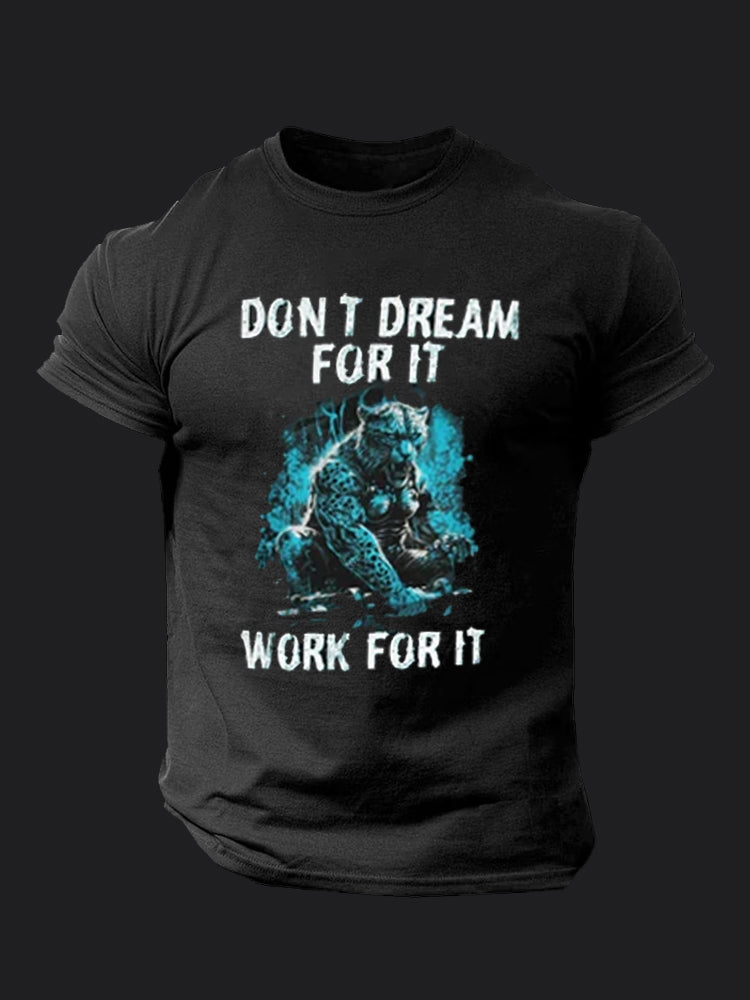 Work For It BombApe Gym T-shirt