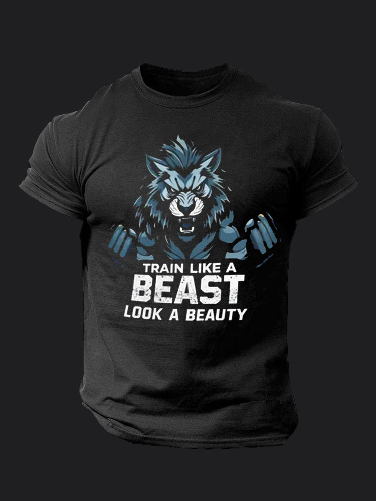 Train Like a Beast BombApe Gym T-shirt