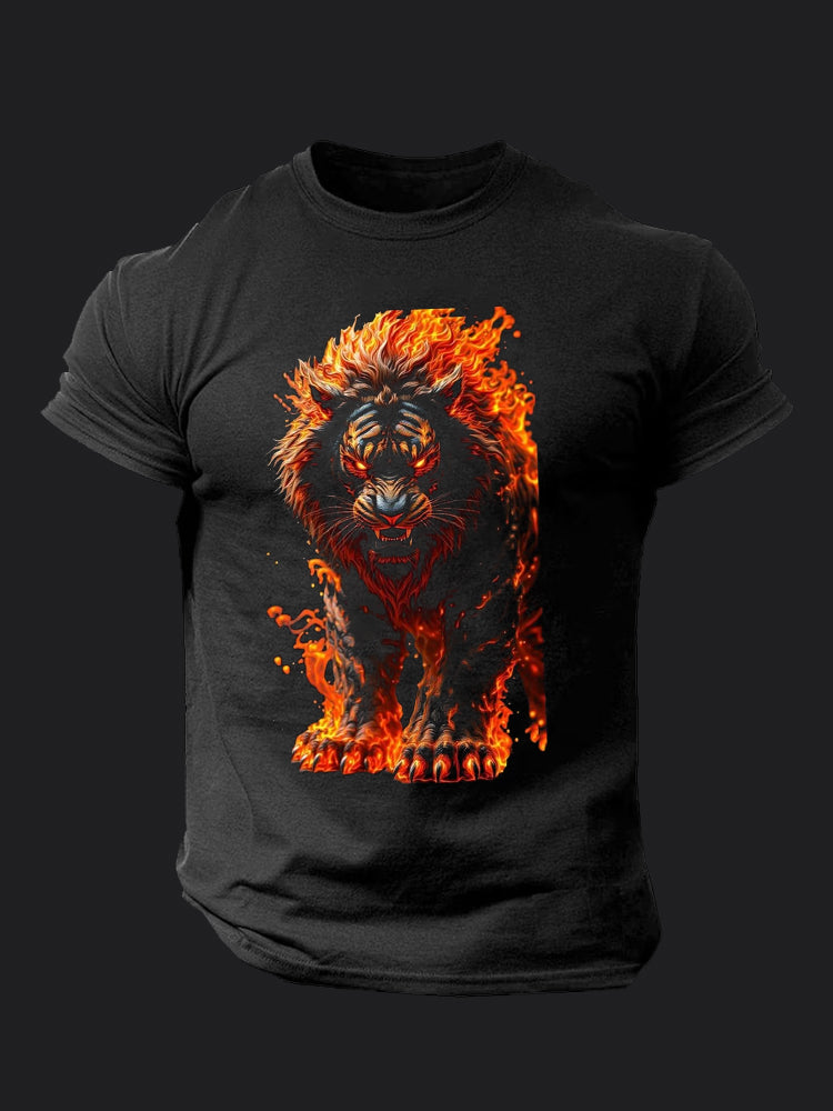 Neon Tiger BombApe Gym T-shirt