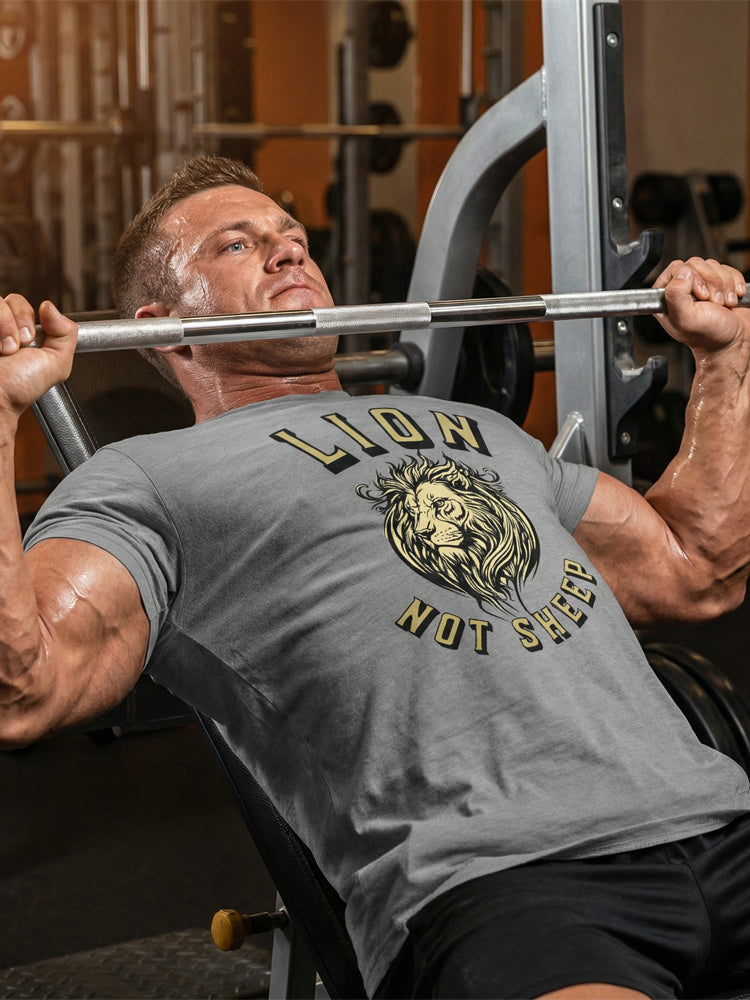 Lion Not Sheep BombApe Gym T-shirt
