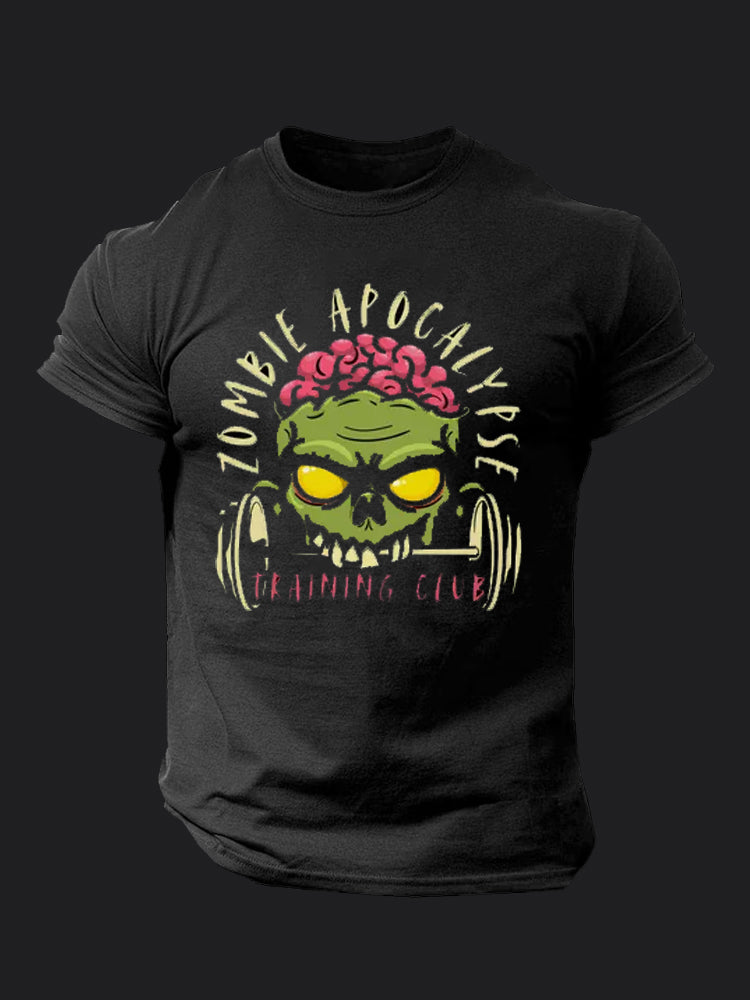 Zombie Apocalypse Training Club BombApe Gym T-shirt