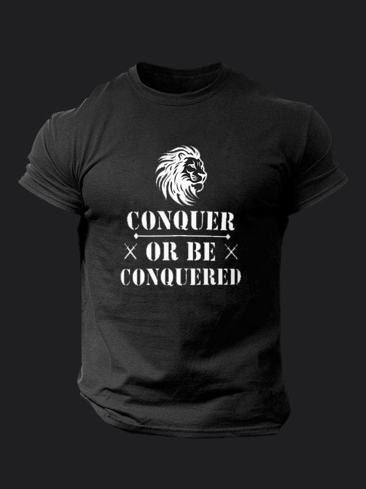 Conquer or Be Conquered BombApe Gym T-shirt