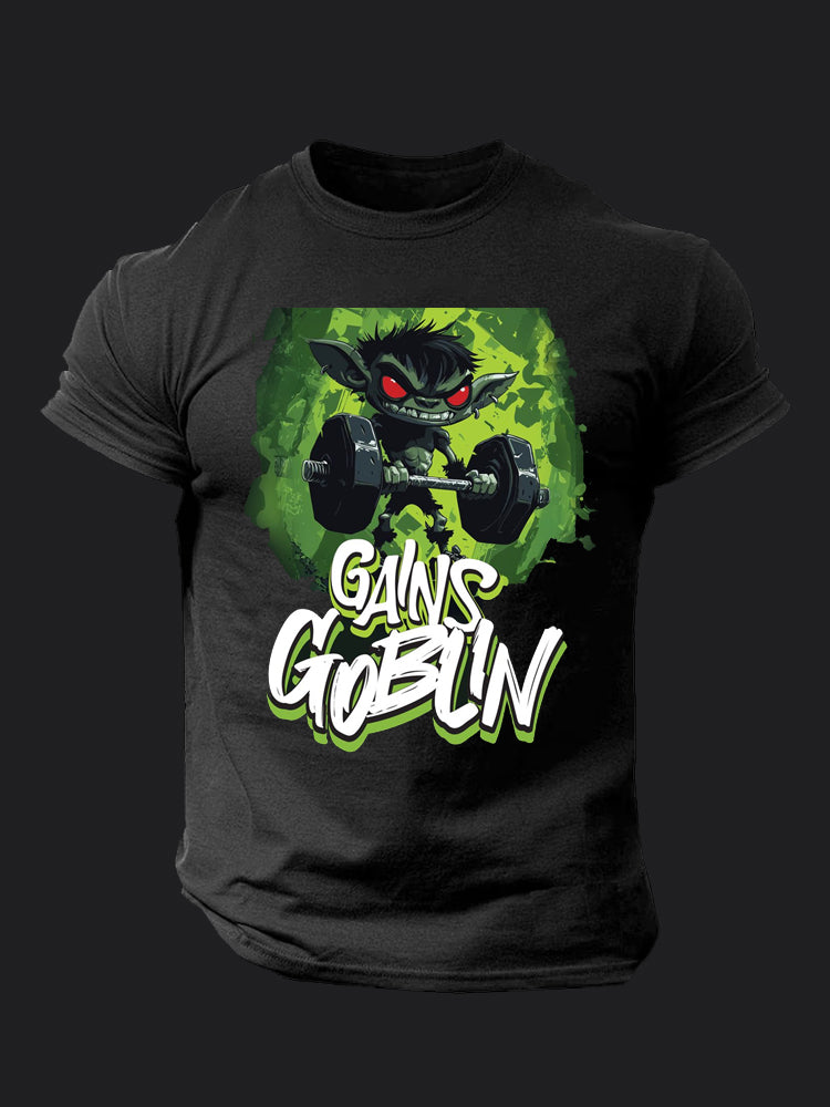 Gains Goblin BombApe Gym T-shirt