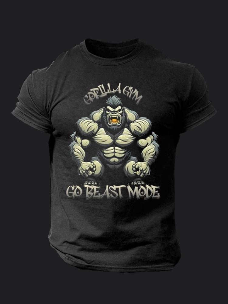 Go Beast Mode BombApe Gym T-shirt