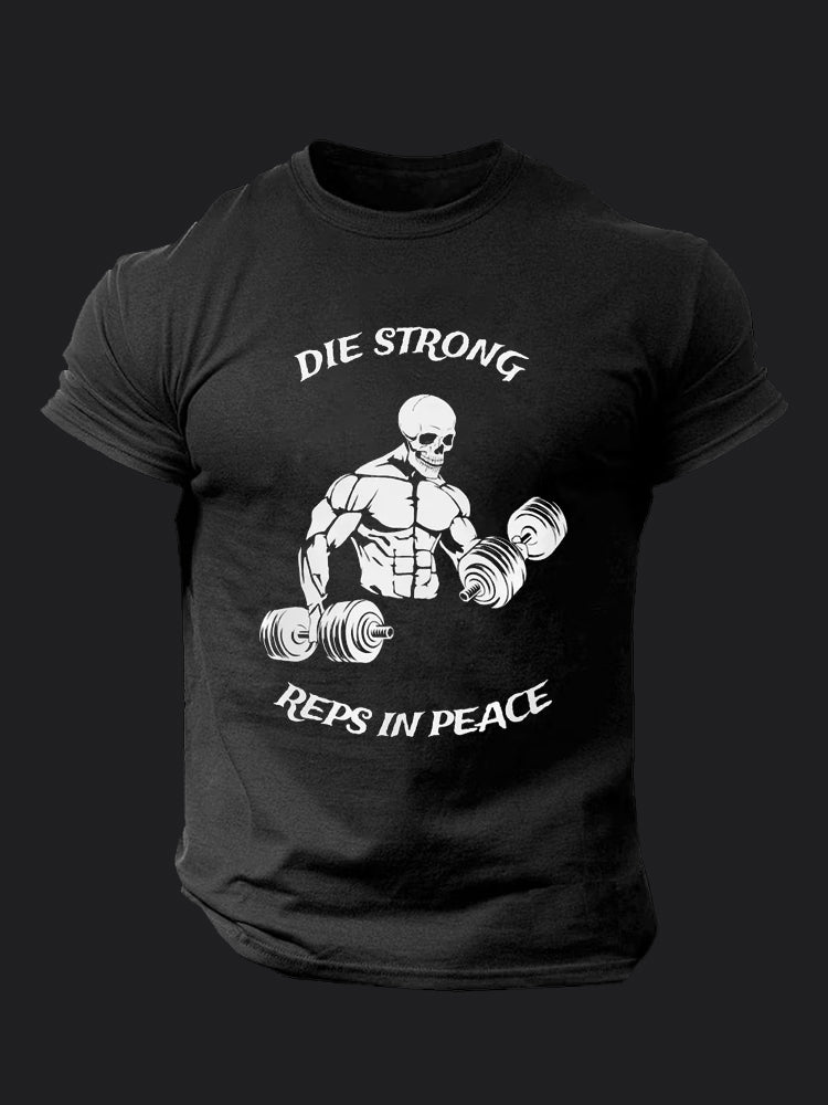Die Strong BombApe Gym T-shirt