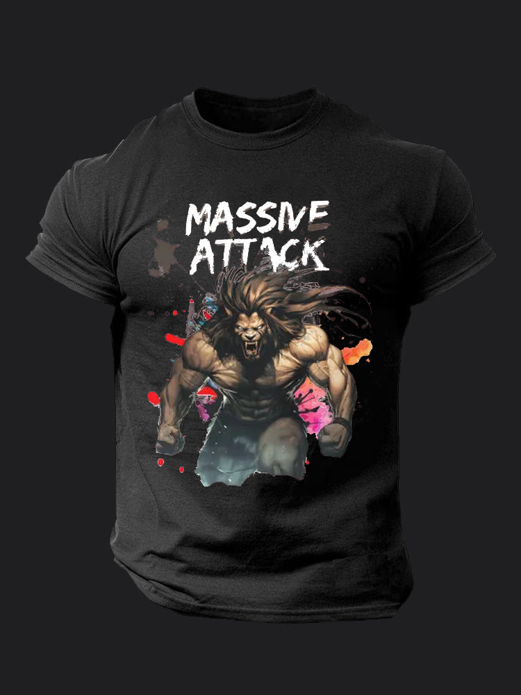 Beast Mode Workout BombApe Gym T-shirt