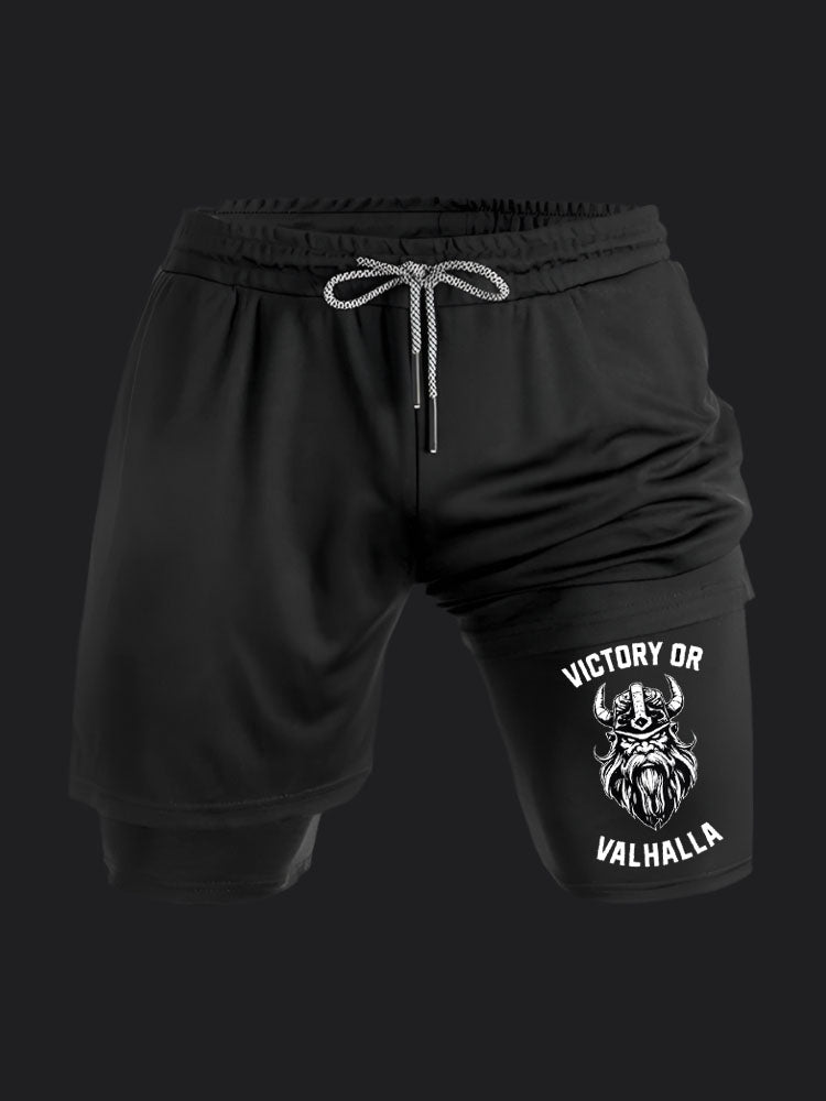 Victory Or Valhalla BombApe Performance Shorts