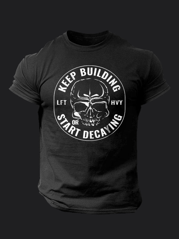 Keep Building BombApe Gym T-shirt