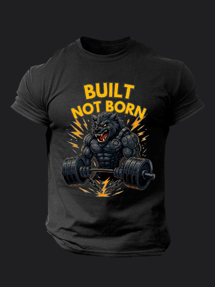 Built Not Born BombApe Gym T-shirt