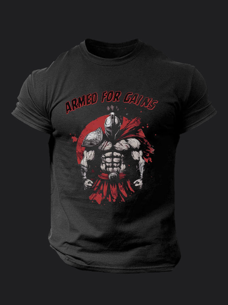 Warrior Gains BombApe Gym T-shirt