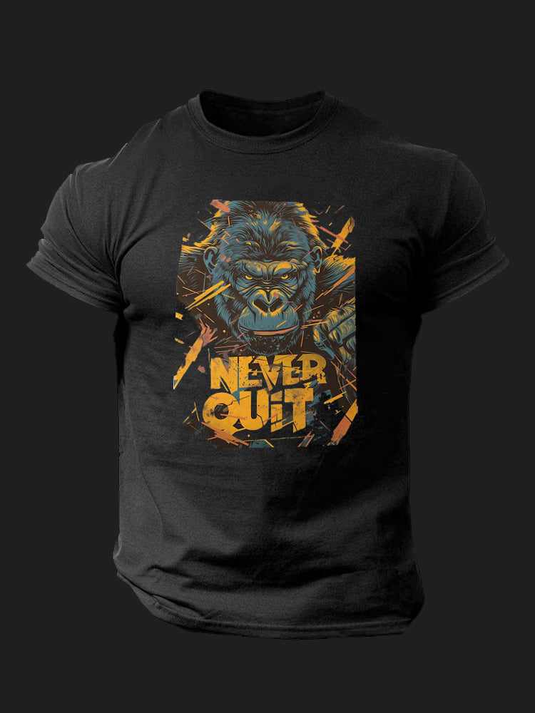 Never Quit BombApe Gym T-shirt